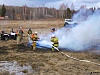 В Уватском районе прошло командно-штабное учение по ликвидации лесных пожаров